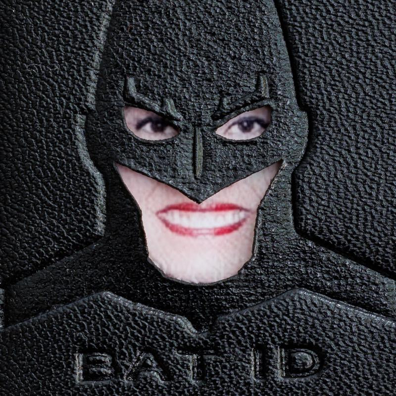 3-Tier Bat Hero Featuring ID Wallet, Driver License Holder(Please Read the Last Part of Our Description!), Best Gifts for Father'S Day, Unisex